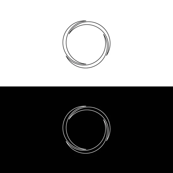 Circle Vektor Logo Skabelon Design – Stock-vektor