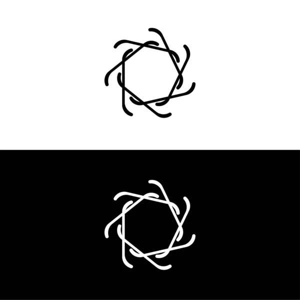 Diseño Plantilla Logotipo Vector Círculo — Vector de stock
