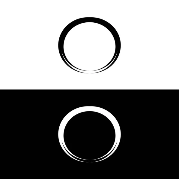 Cirkel Vector Logo Template Pictogram — Stockvector