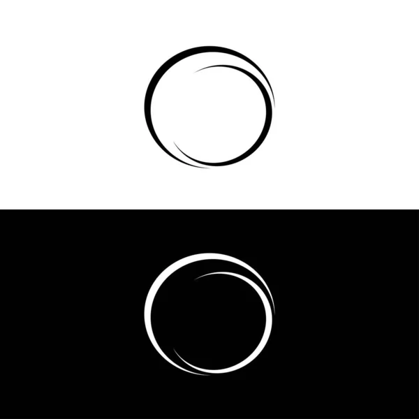 Circle Vektori Logo Malli Suunnittelu — vektorikuva