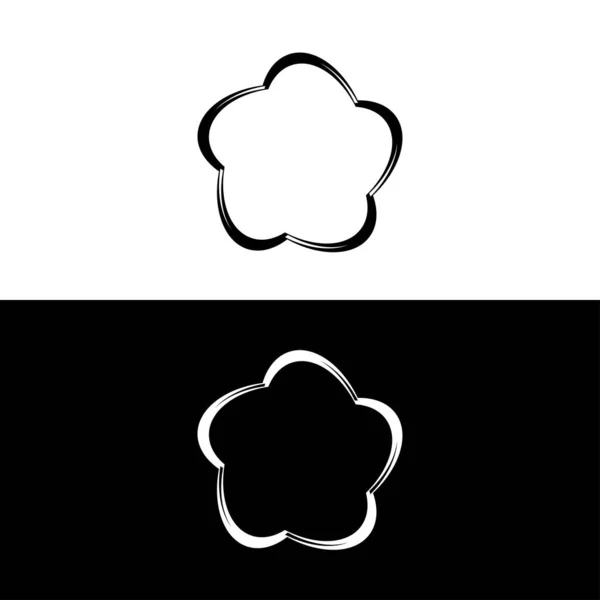 Symbol Für Kreis Vektor Logo Vorlage Stockillustration