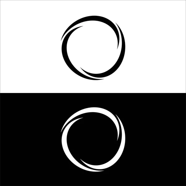 Cirkel Vector Logo Template Ontwerp Logo Van Het Cirkelpictogram — Stockvector