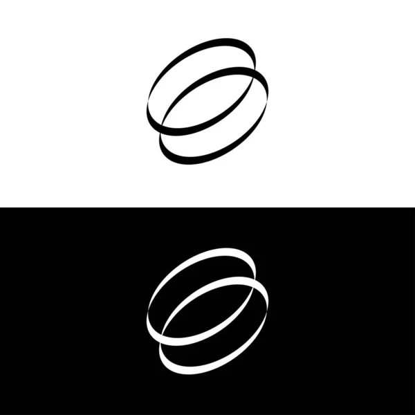 Design Modelo Logotipo Vetor Círculo Círculo Ícone Logotipo —  Vetores de Stock