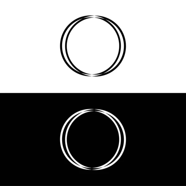Projekt Szablonu Wektora Okręgu Logo Ikony Koła — Wektor stockowy