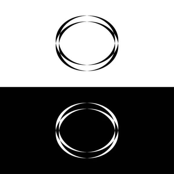 Εικονογράφηση Προτύπου Διανύσματος Κύκλου Σχεδιασμός Εικονιδίων Κύκλου — Διανυσματικό Αρχείο