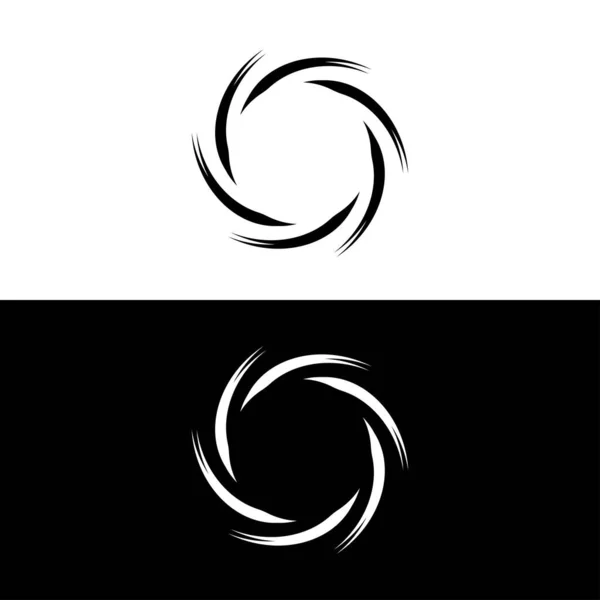 Illustration Des Kreis Vektor Logos Kreissymboldesign — Stockvektor