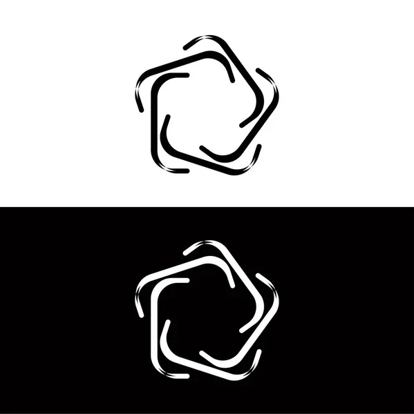 Дизайн Логотипа Вектора Круга Силуэт Логотипа Круга — стоковый вектор