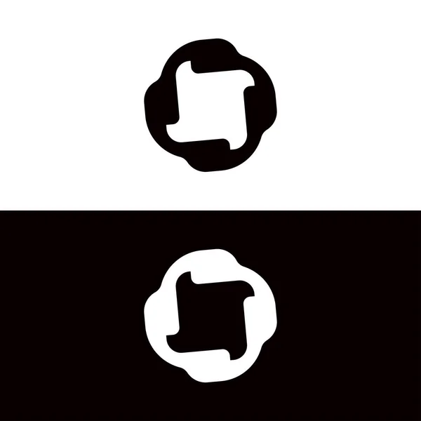 Circle Vector Logo Template Design Circle Icon Logo — Stock Vector
