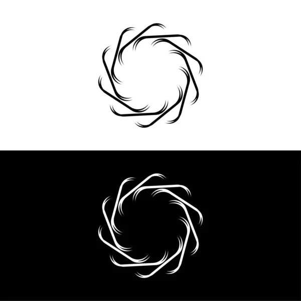 Illustration Des Kreis Vektor Logos Logo Des Kreises — Stockvektor