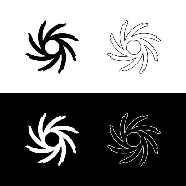 Illustration Modèle Logo Vectoriel Cercle Logo Icône Cercle — Image vectorielle