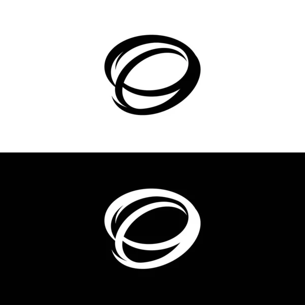 Kreis Vektor Logo Vorlage Design Silhouette Der Kreissymbole — Stockvektor