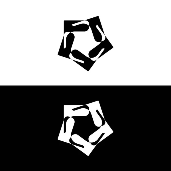 Σχεδιασμός Προτύπου Διανυσματικού Λογότυπου Εικόνα Εικονιδίου Κύκλου — Διανυσματικό Αρχείο