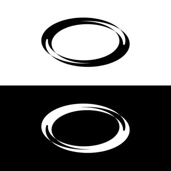Εικονογράφηση Προτύπου Διανύσματος Κύκλου Σχεδιασμός Εικονιδίων Κύκλου — Διανυσματικό Αρχείο