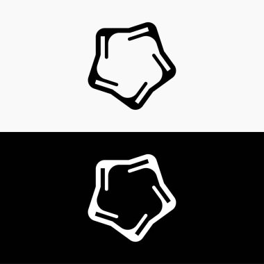 Çember vektör logo şablonu tasarımı. Çember simgesi çizimi