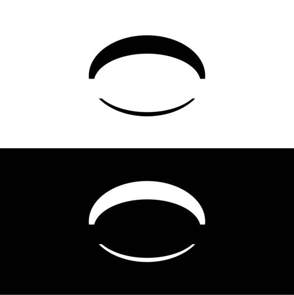 Design Modelo Logotipo Vetor Círculo Ilustração Silhueta Círculo —  Vetores de Stock
