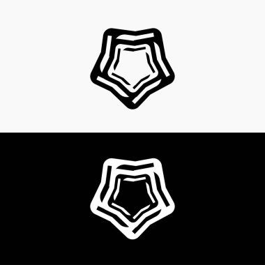 Çember vektör logo şablonu tasarımı. Çember simgesi çizimi