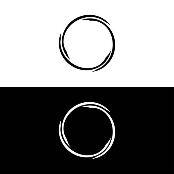 Diseño Plantilla Logotipo Vector Circular Ilustración Del Icono Del Círculo — Vector de stock