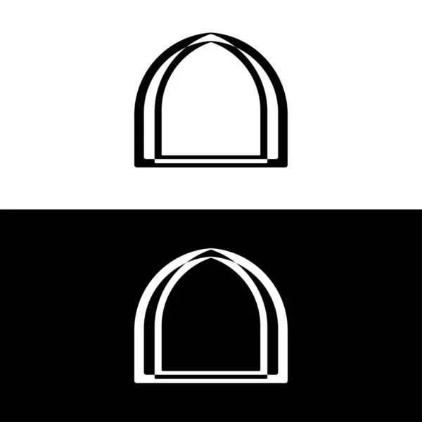 Піктограма Кола Векторна Ілюстрація Шаблону Логотипу Дизайн Силуету Кола — стоковий вектор