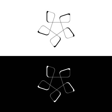 Çember vektör logo şablonu tasarımı