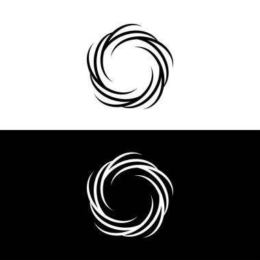 Çember vektör logo şablonu tasarımı