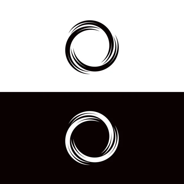 Cirkel Vector Logo Template Ontwerp Cirkel Pictogram Illustratie — Stockvector