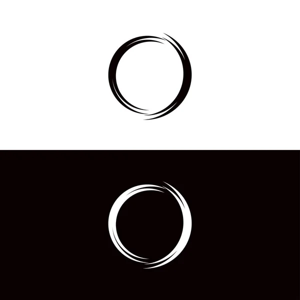 Дизайн Логотипа Вектора Круга Иконка Круга — стоковый вектор