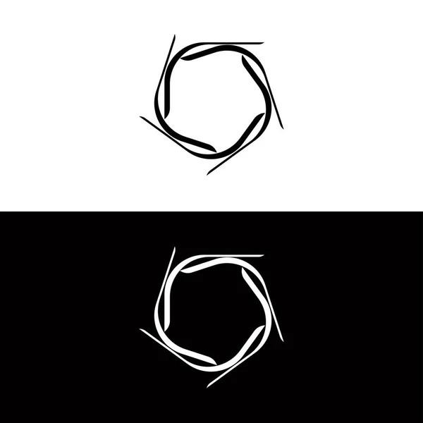 Illustration Des Kreis Vektor Logos Kreissymboldesign — Stockvektor