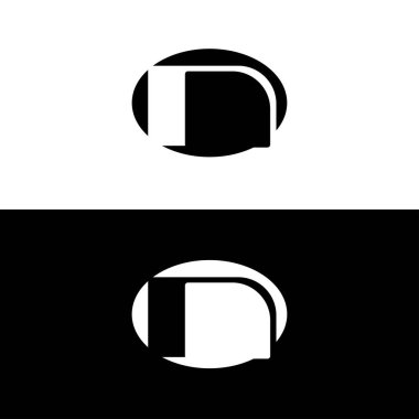 Çember vektör logo şablonu tasarımı. Çember elips vektör logo tasarımı