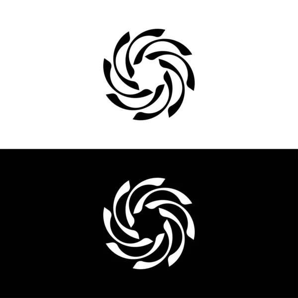 Circle Vector Logo Template Design Circle Icon Iliustration — Stock Vector