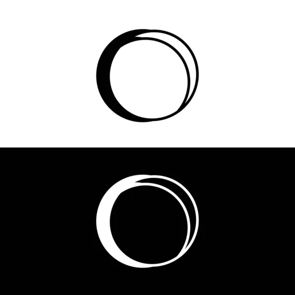 Дизайн Логотипа Вектора Круга Дизайн Векторного Логотипа Круга — стоковый вектор