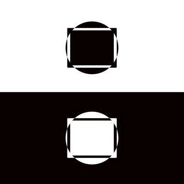 Çember vektör logo şablonu tasarımı