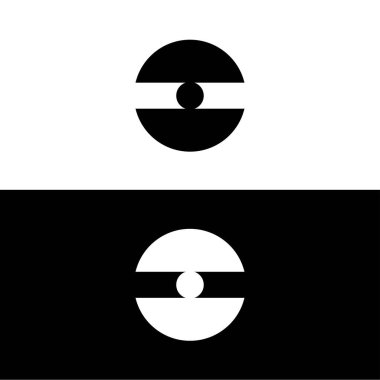 Çember vektör logo şablonu tasarımı. Çember simgesi tasarımı