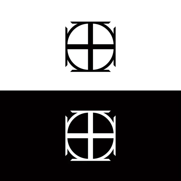 Circle Vector Logo Template Design Circle Icon Circle Silhouette — 图库矢量图片