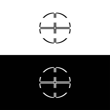 Çember vektör logo şablonu tasarımı