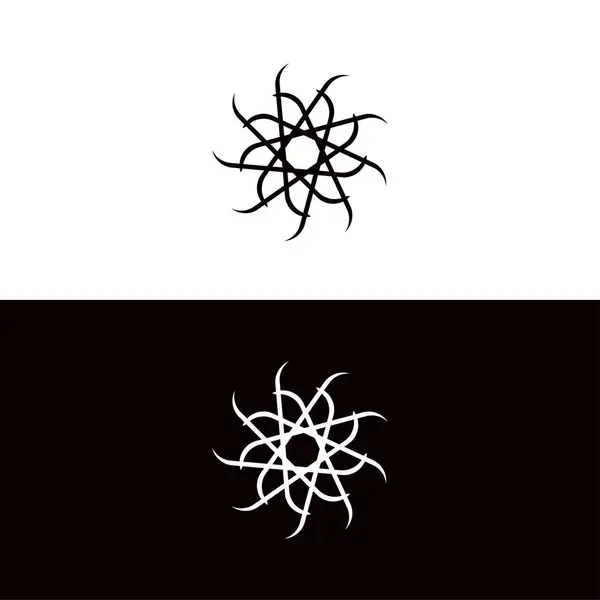 Круглі Круглі Банерні Рамки Межі Логотип Круглого Вектора — стоковий вектор