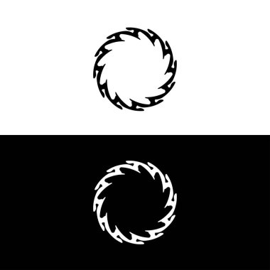 Çember vektör logo şablonu tasarımı