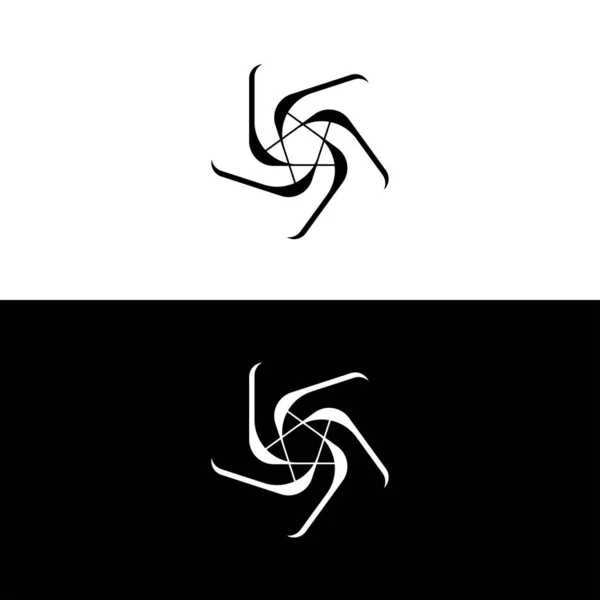 Circle Vector Logo Template Design Circle Icon Circle Silhouette — Stockvektor