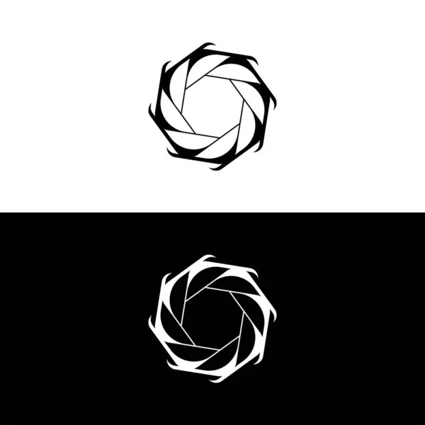 Circle Vector Logo Template Design — Stock Vector