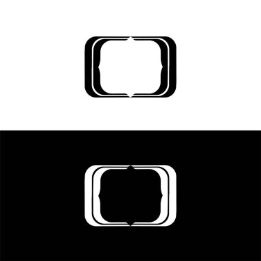 Çember vektör logo şablonu tasarımı