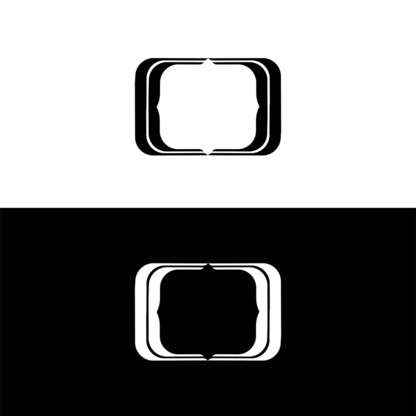 Çember Vektör Logo Şablonu Tasarımı — Stok Vektör