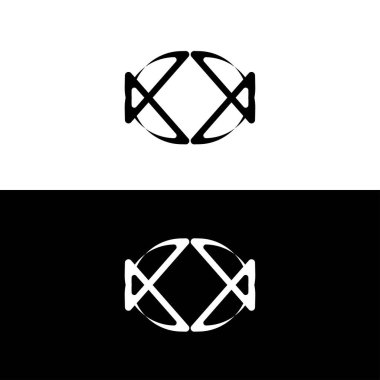 Çember vektör logo şablonu tasarımı