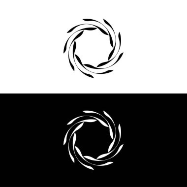 Çember vektör logo şablonu tasarımı