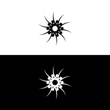 Yuvarlak dairesel çerçeveler, sınırlar. Çember vektör logosu