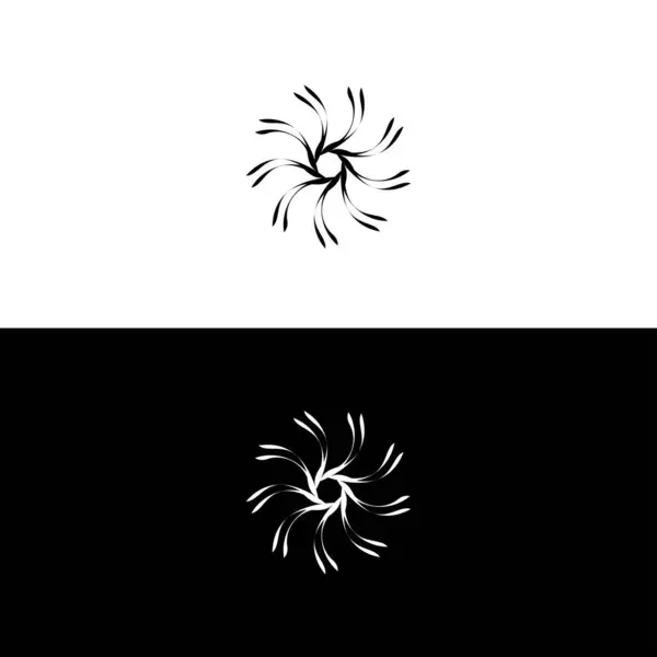 Conception Silhouette Logo Vectoriel Cercle Illustration Icône Cercle — Image vectorielle