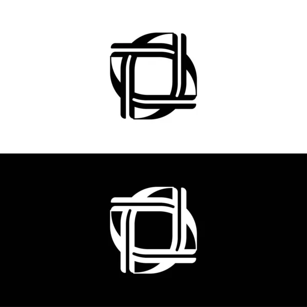 Дизайн Силуэта Логотипа Круга Иконка Круга — стоковый вектор