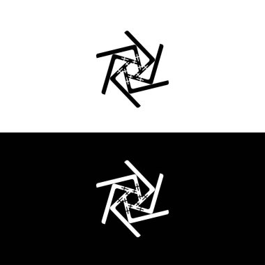 Çember vektör logo şablonu tasarımı