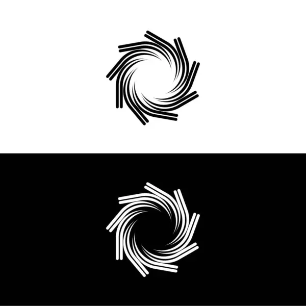 Circle Vector Logo Template Illustration — Stock Vector