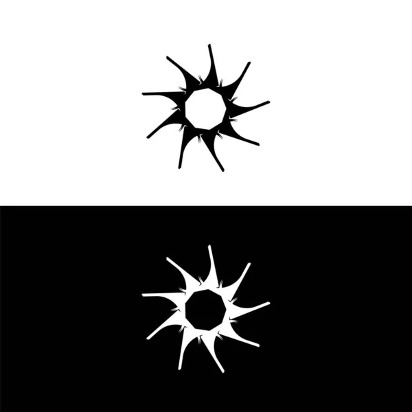 Kreis Vektor Symbol Logo Illustration Design — Stockvektor