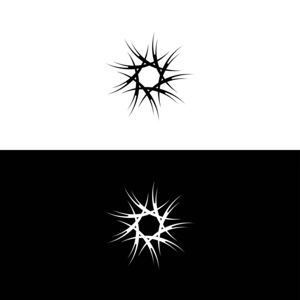 Коло Векторний Дизайн Шаблону Логотипу Коло Проста Іконка Логотипу Піктограми — стоковий вектор
