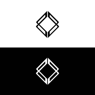 Çember vektör logo şablonu tasarımı. Basit simge logosunu çember içine al